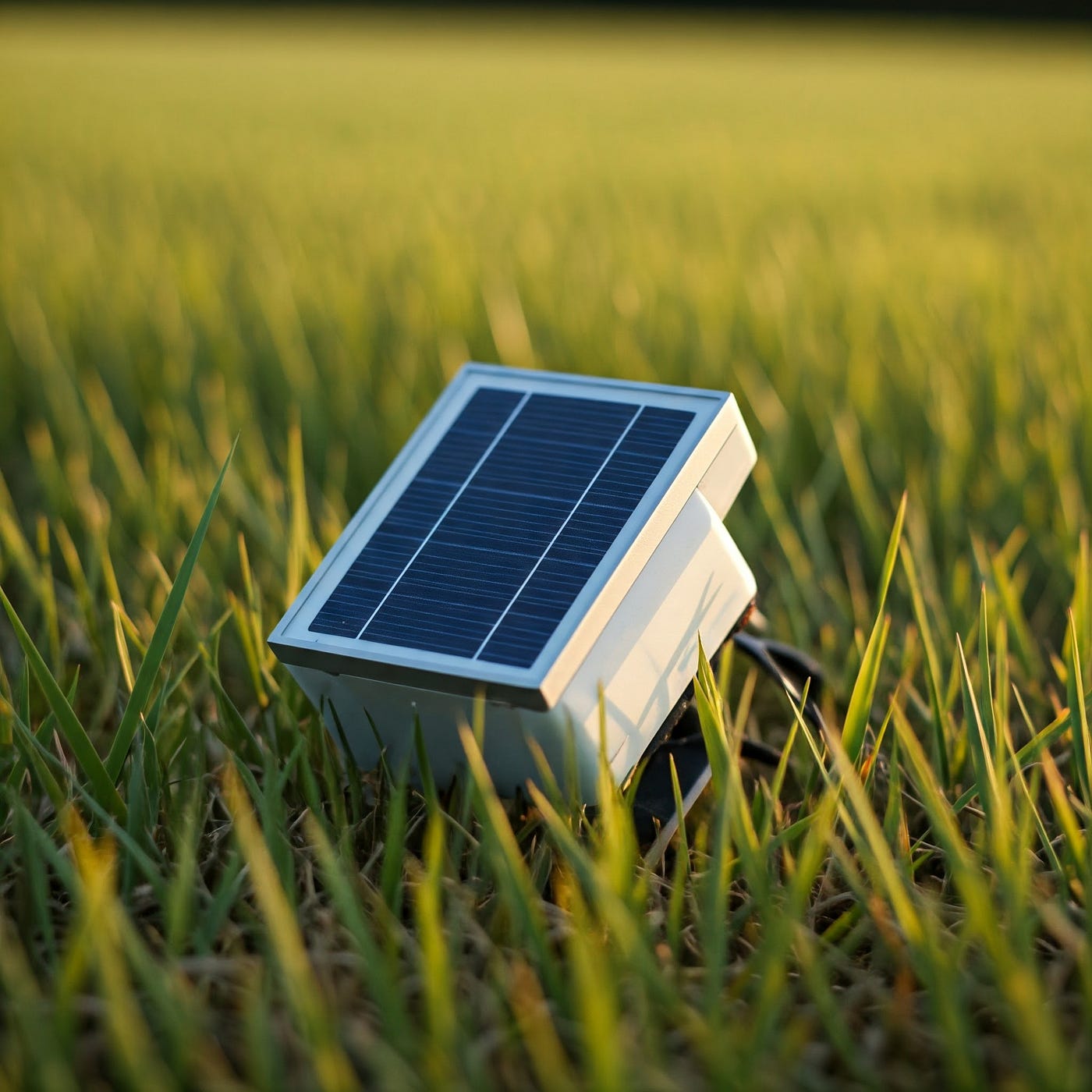 Futuristic AI Processor on Neon Circuit Board